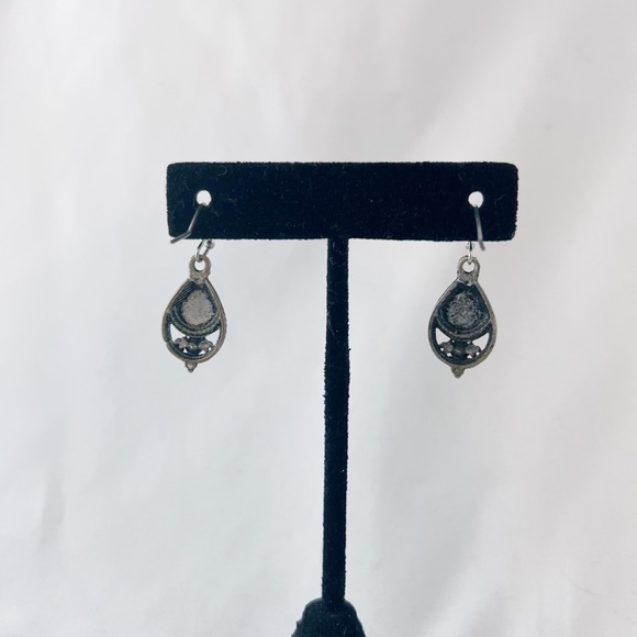 Boho Faux Turquoise Earrings - Picture 2 of 8